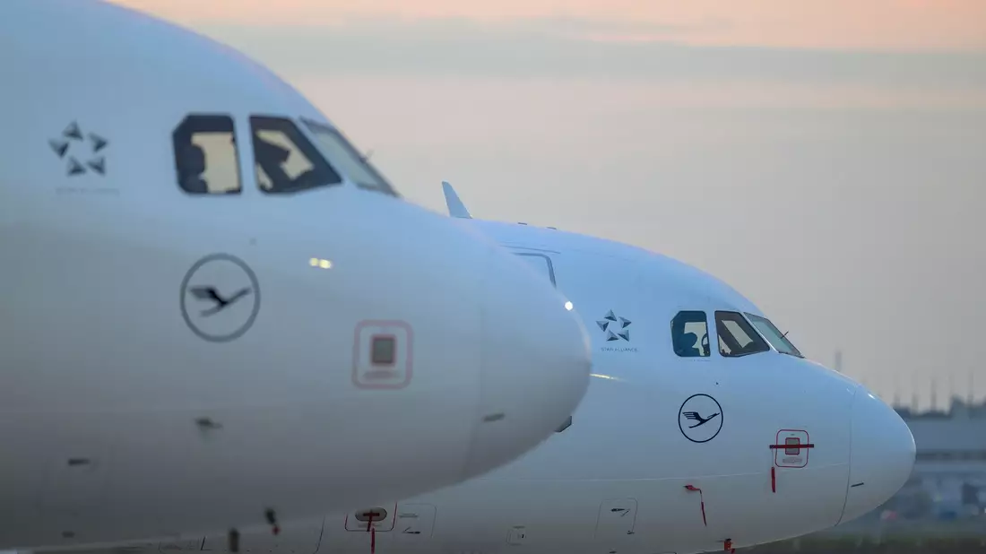 Vorerst letzter Streiktag bei der Lufthansa. - Bild: Hannes P. Albert/dpa