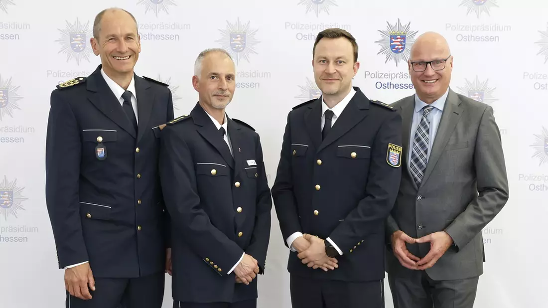 POL-OH: Auf Blum folgt Murch: Tobias Murch heißt der neue Leiter der Polizeidirektion Fulda - Bild: presseportal.de