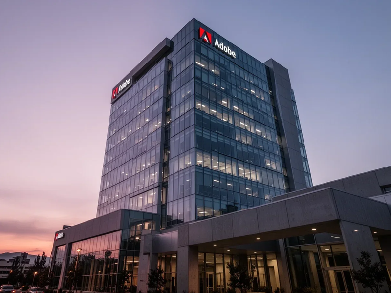 Adobe Aktie: 42% unter Konsens - Foto: über boerse-global.de