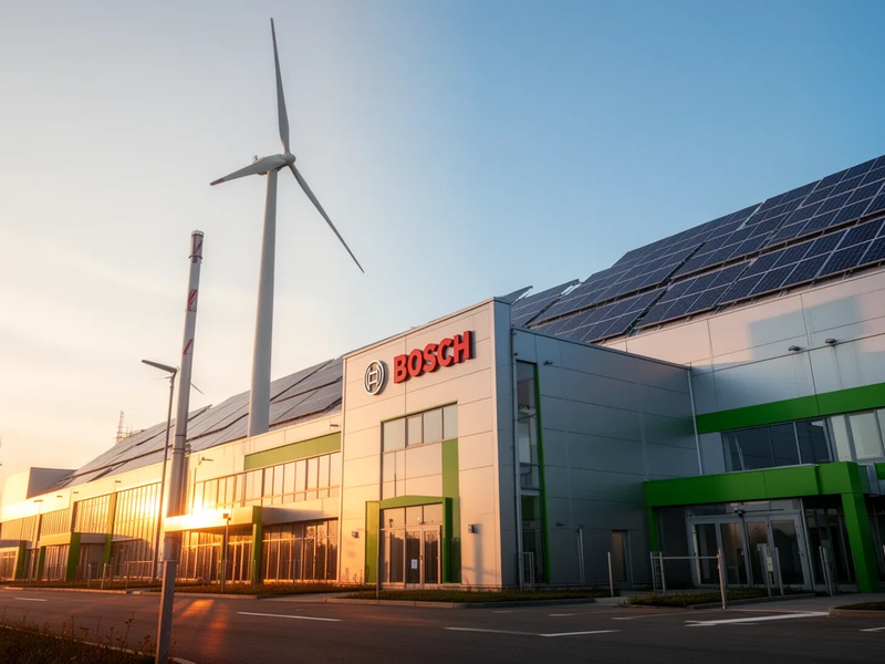 Bosch trotz Krise auf Klimakurs: Emissionen sinken, Gewinne leiden - Foto: über boerse-global.de