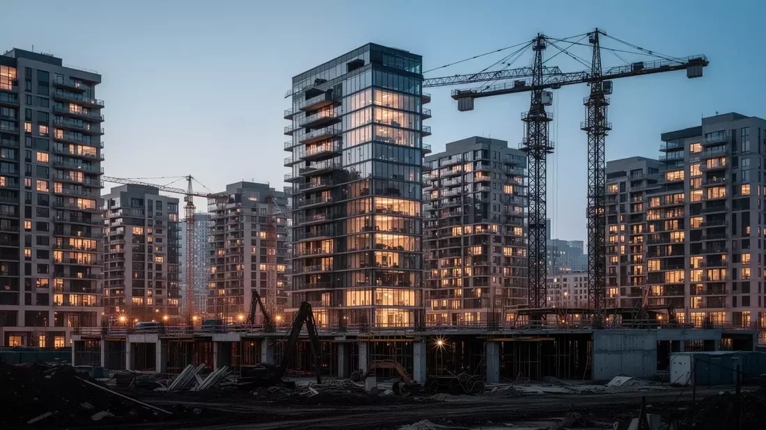 Immobilienpreise steigen wieder – doch der Wohnungsbau stottert - Bild: über boerse-global.de