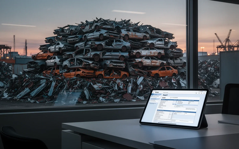 Schrottbranche im digitalen Steuer-Stresstest - Foto: über boerse-global.de