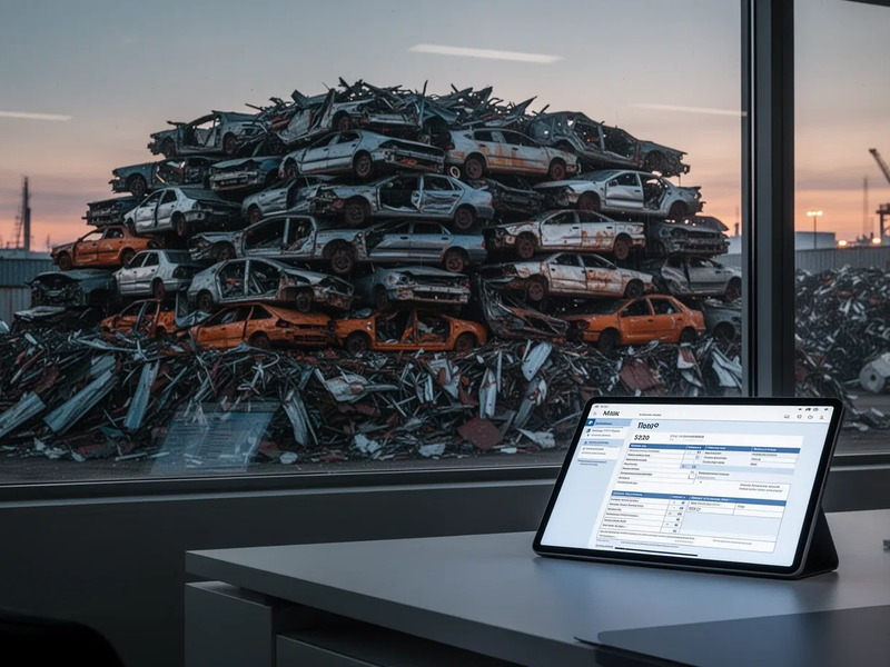 Schrottbranche im digitalen Steuer-Stresstest - Foto: über boerse-global.de
