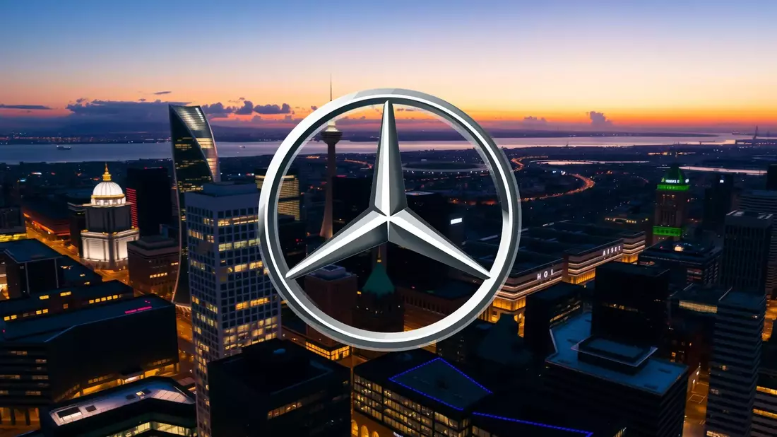 Mercedes-Benz Bets on New Electric C-Class to Bridge Regional Divide Illustration mit AI erstellt übermittelt durch boerse-global.de