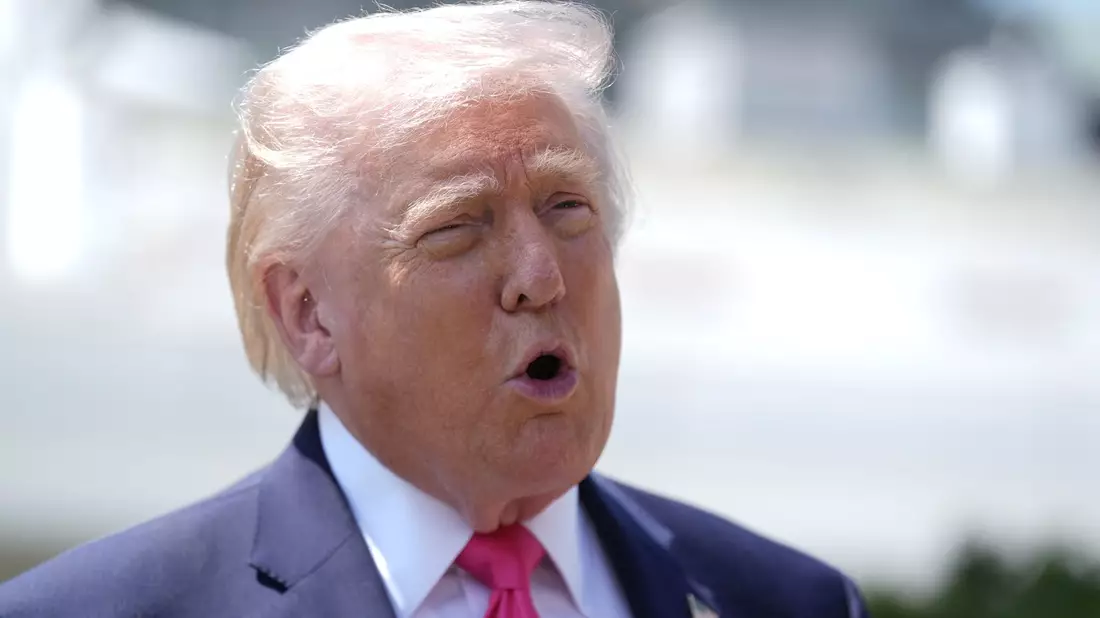 Trump rechnet bald mit einem Deal mit dem Iran.  - Bild: Manuel Balce Ceneta/AP/dpa