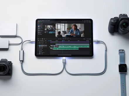iPad wird zum USB-C-Profi-Hub - Foto: über boerse-global.de