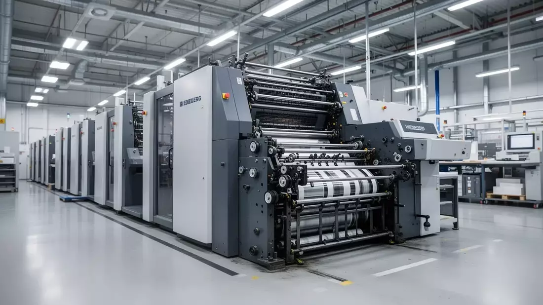 Heidelberger Druckmaschinen Aktie: Alleingang im Kerngeschäft - Bild: über boerse-global.de