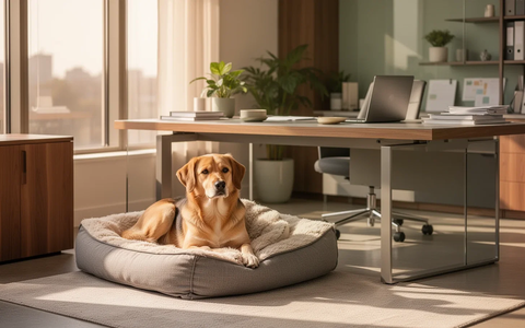 Bürohunde: Stresskiller mit rechtlichen Tücken - Foto: über boerse-global.de