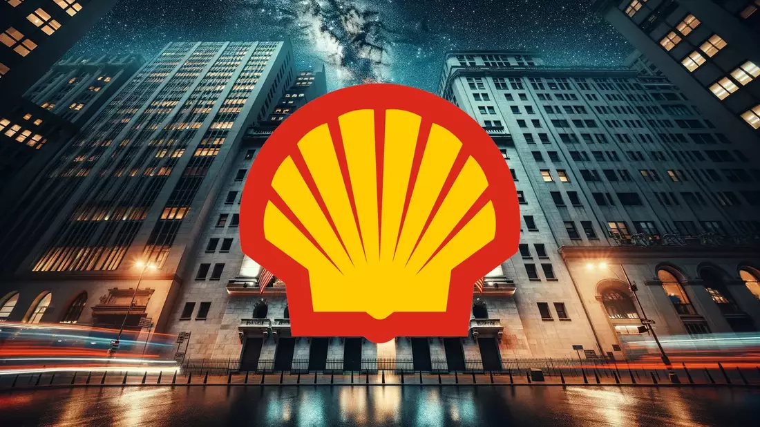 Shell's Friday Flurry: A Triple Blow Tests Resilience Illustration mit AI erstellt übermittelt durch boerse-global.de