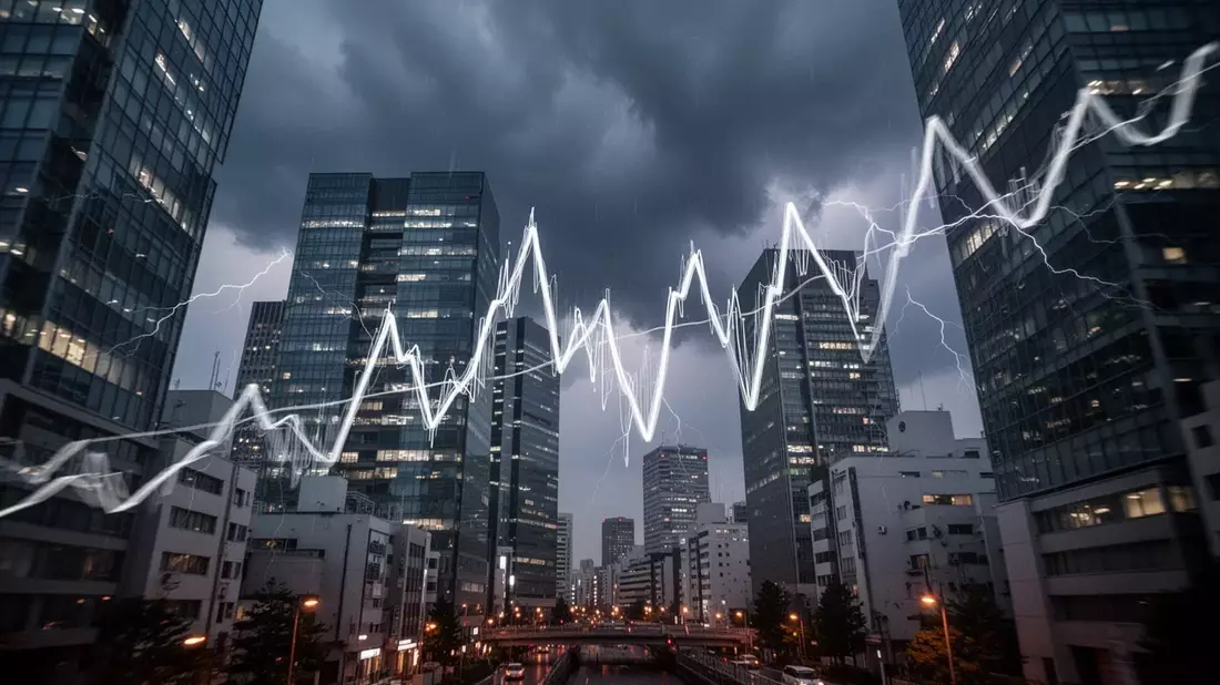 Nikkei VI: Nervosität steigt! - Bild: über boerse-global.de