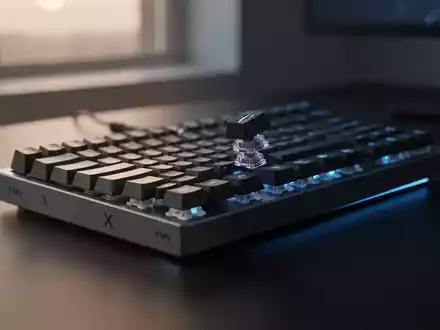Fujitsu FMV Keyboard X: Leiser Magnet-Schalter für Profis - Foto: über boerse-global.de