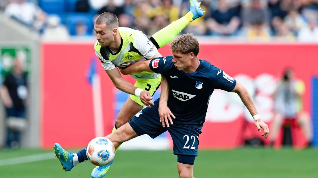 Borussia Dortmund hat bei der TSG 1899 Hoffenheim verloren. - Bild: Uwe Anspach/dpa