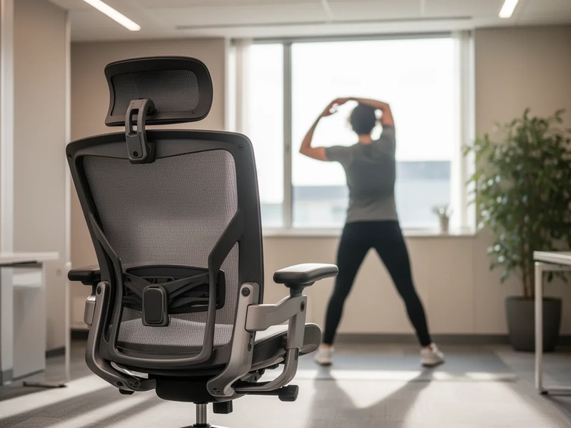 Ergonomie am Arbeitsplatz: Der Bürostuhl allein reicht nicht - Foto: über boerse-global.de