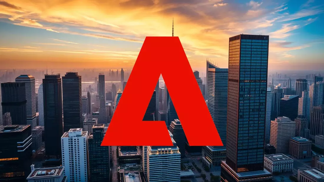 Adobe: La resiliencia operativa frente a la tormenta bursátil Illustration mit AI erstellt übermittelt durch boerse-global.de