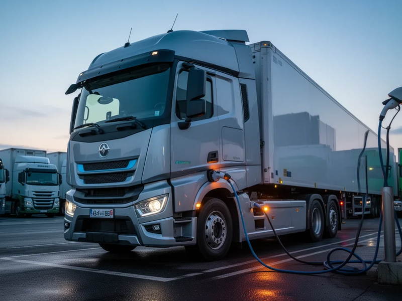 EU lockert CO2-Regeln für Lkw – Elektroboom trotz Marktrückgangs - Foto: über boerse-global.de
