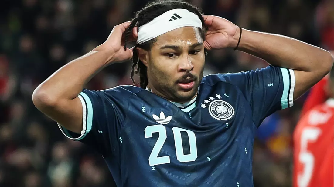 Wird Gnabry rechtzeitig zur WM wieder fit? (Archivbild) - Bild: Christian Charisius/dpa