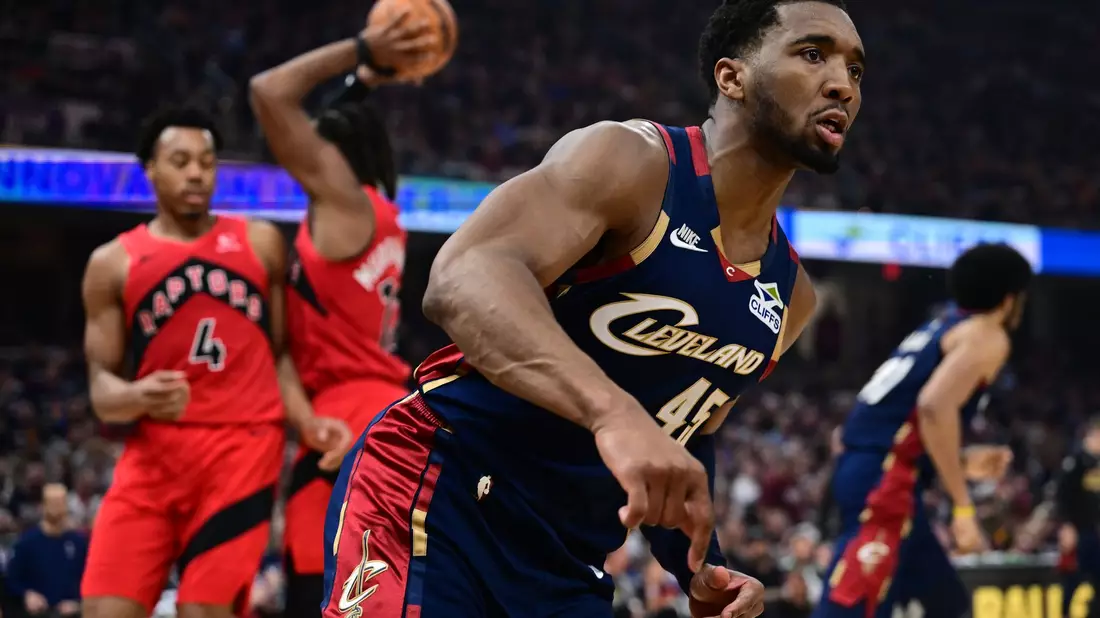 Donovan Mitchell war der herausragende Akteur der Cleveland Cavaliers. - Bild: David Dermer/AP/dpa