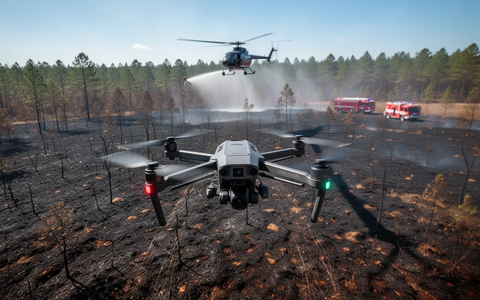 Feuerwehren setzen verstärkt auf Drohnen und Roboter - Foto: über boerse-global.de