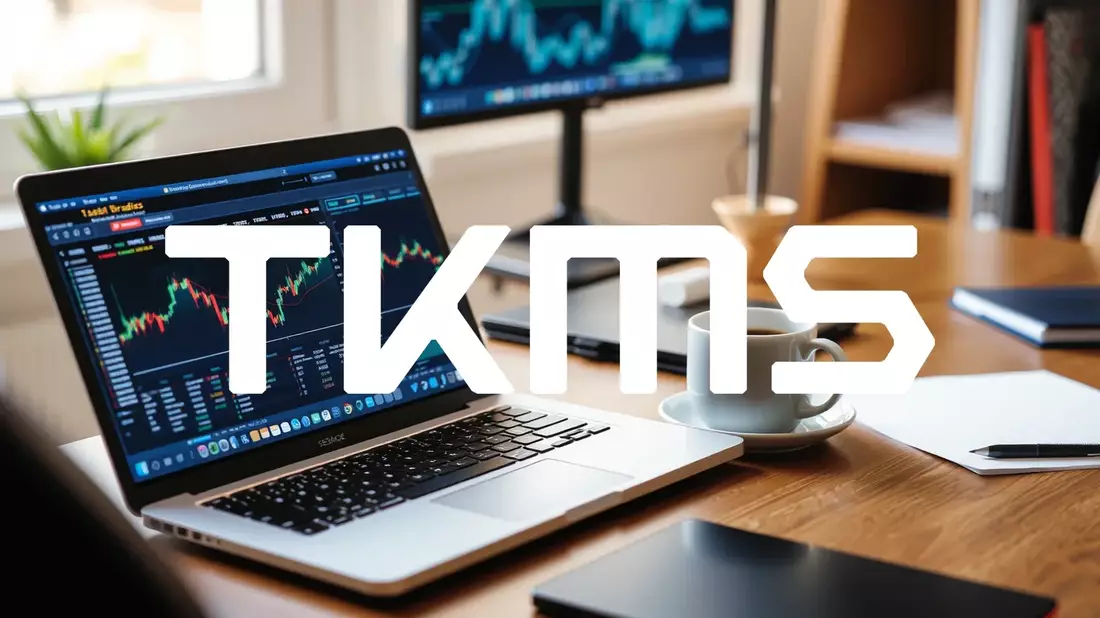 TKMS Stock: Sole Bidder Status Fuels Rally as Key Deadlines Approach Illustration mit AI erstellt übermittelt durch boerse-global.de