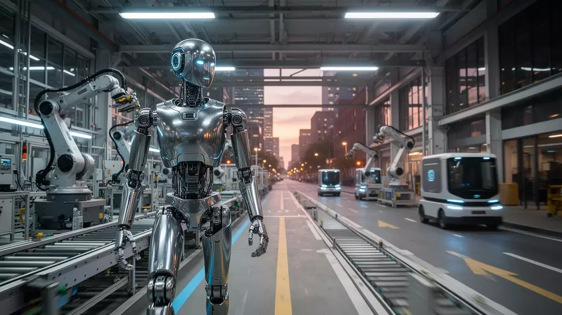 KI-Roboter erobern Fabriken und Straßen - Bild: über boerse-global.de