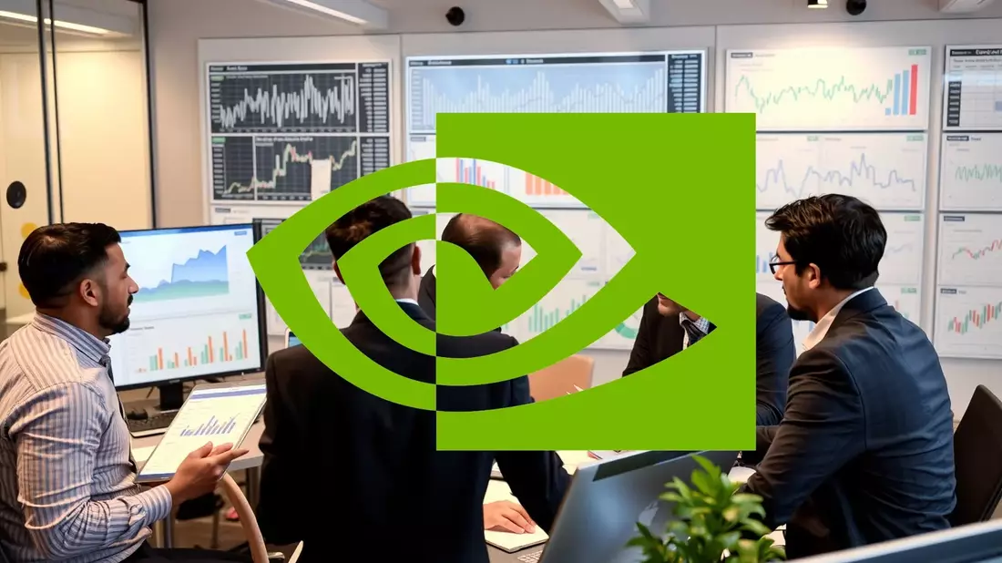 Nvidia Stock Breaks $200 Barrier as AI and Macro Winds Align Illustration mit AI erstellt übermittelt durch boerse-global.de