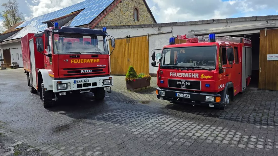 FW Ense: Neuer Standort für den SW-2000 im Löschzug 2 / Aufwertung der Löschgruppe Oberense durch zusätzliches Fahrzeug - Bild: presseportal.de