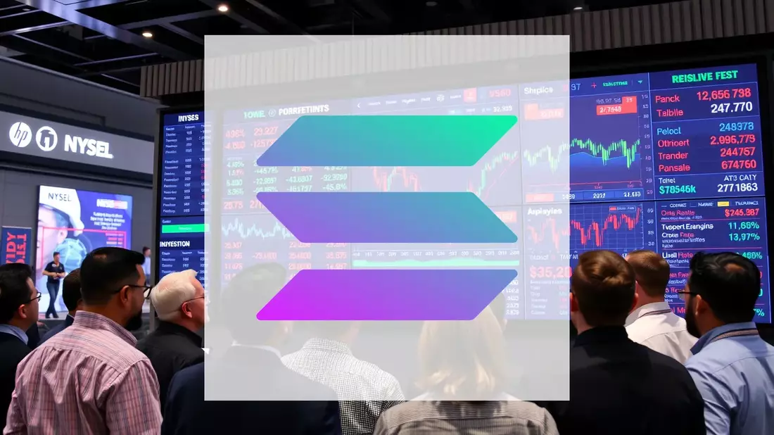 Solana's Institutional Ambitions Weather a $285 Million Storm Illustration mit AI erstellt übermittelt durch boerse-global.de