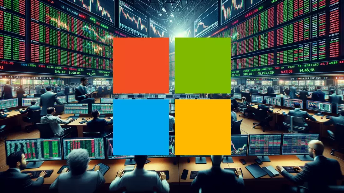 Microsoft: La prueba definitiva para su apuesta multimillonaria en inteligencia artificial Illustration mit AI erstellt übermittelt durch boerse-global.de