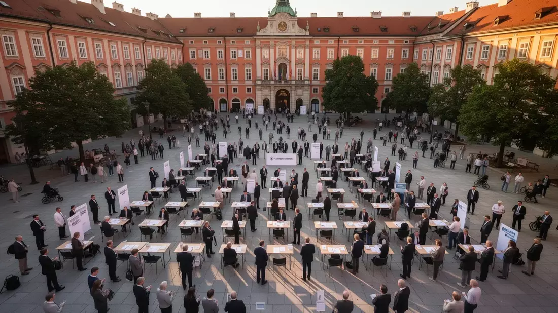Notare in Graz: Gratis-Beratung lockt Hunderte auf den Hauptplatz - Bild: über boerse-global.de