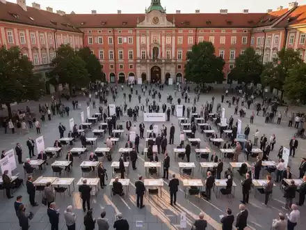 Notare in Graz: Gratis-Beratung lockt Hunderte auf den Hauptplatz - Foto: über boerse-global.de