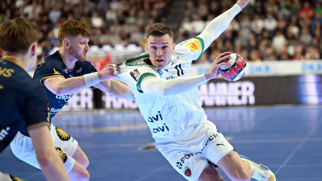 Spielte eine starke Pokal-Endrunde: Berlins Lasse Andersson.  - Bild: Federico Gambarini/dpa