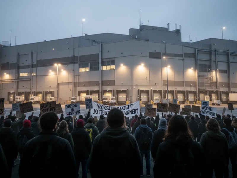 Zalando-Standortschließung entfacht Massenprotest in Erfurt - Foto: über boerse-global.de