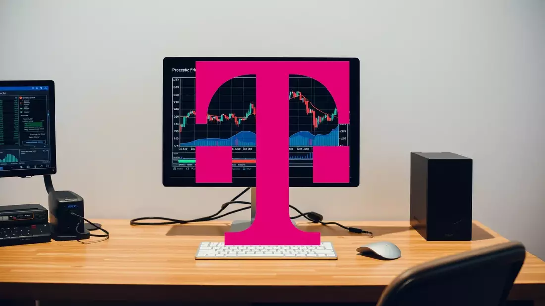 Deutsche Telekom Stock: A Technical Cliffhanger Ahead of US Earnings Illustration mit AI erstellt übermittelt durch boerse-global.de