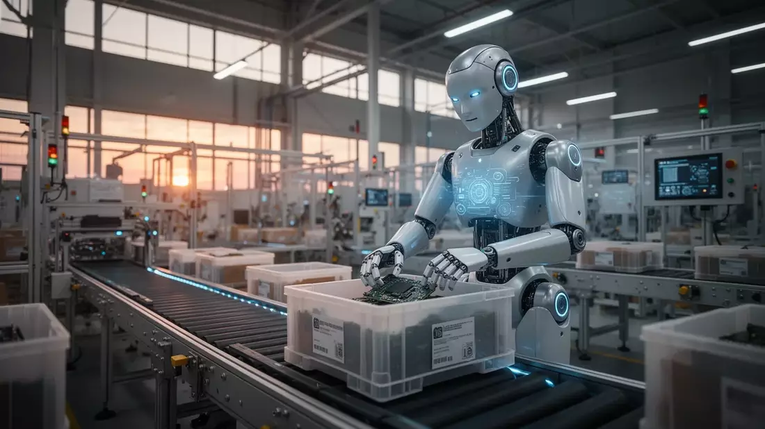 KI-gesteuerte Roboter erobern die Industrie - Bild: über boerse-global.de