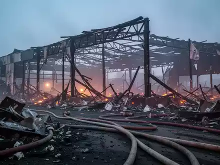 Großbrand in Regensburger Recycling-Anlage löst Großeinsatz aus - Foto: über boerse-global.de