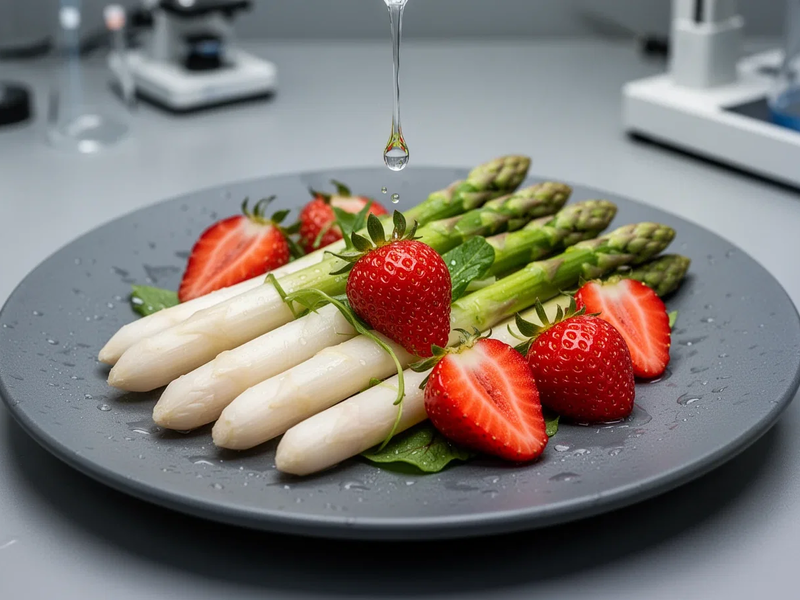 Spargel-Erdbeer-Salat wird zum Anti-Aging-Wunder - Foto: über boerse-global.de