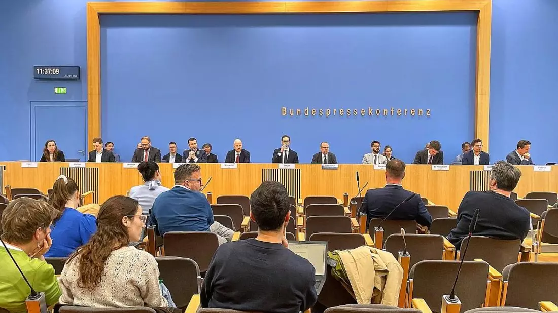 Regierungspressekonferenz am 20.04.2026 - Bild: via dts Nachrichtenagentur