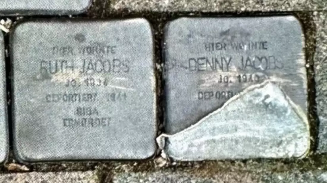 POL-EL: Werlte - Stolpersteine beschädigt - Bild: presseportal.de