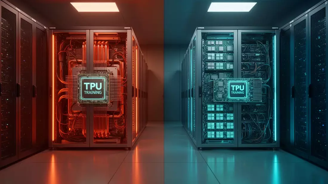 Google spaltet KI-Chips: Neue TPU-Generation für Training und Antworten - Bild: über boerse-global.de