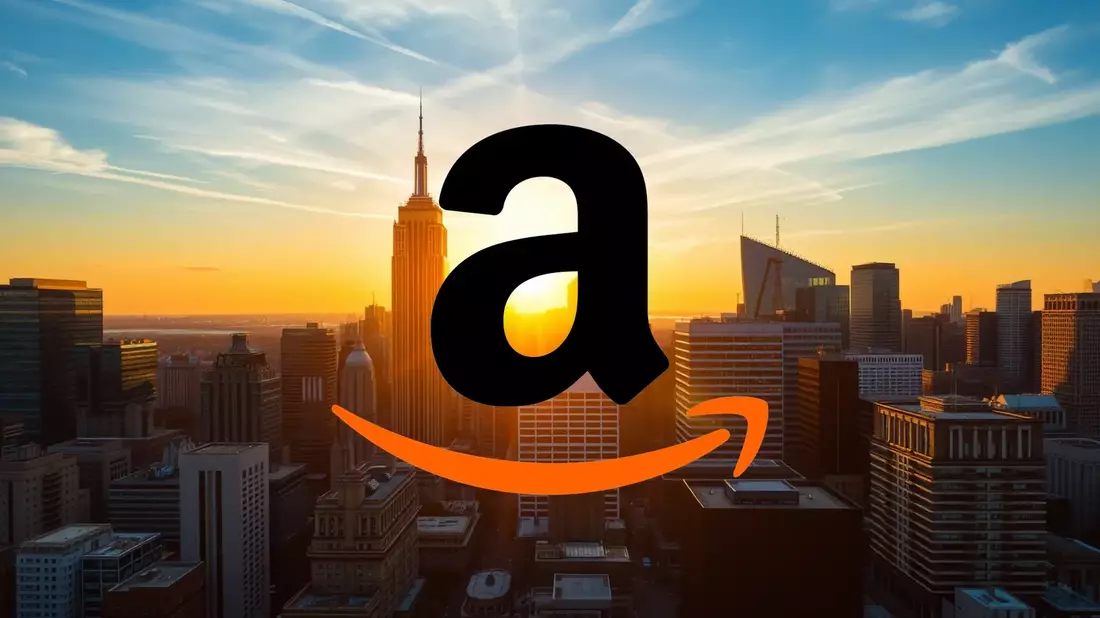 Amazon: La carrera contra el reloj entre el cielo y la nube Illustration mit AI erstellt übermittelt durch boerse-global.de