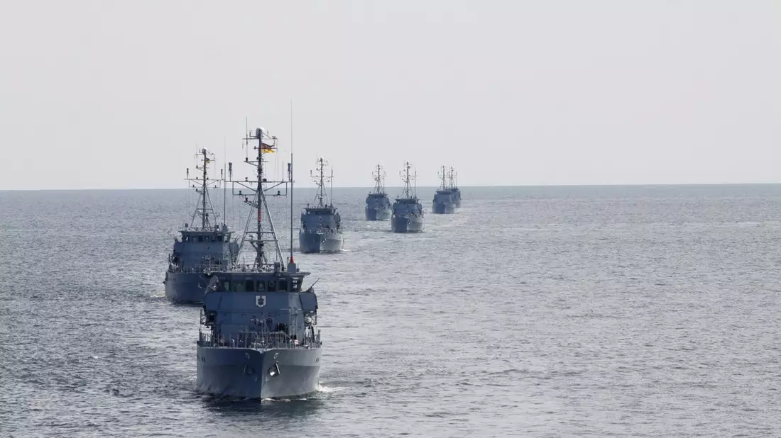 Einladung zum Pressetermin: Minenabwehr bei der Deutschen Marine - Bild: presseportal.de