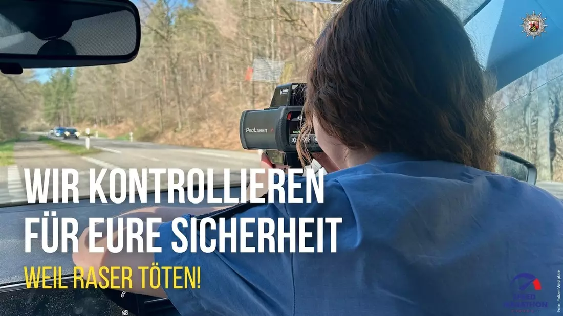 POL-PPWP: Knapp 8.000 Raser geblitzt - Bild: presseportal.de