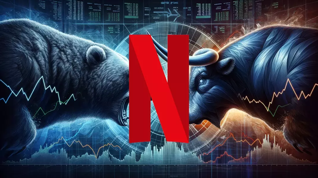 Netflix: La apuesta publicitaria que desafía el escepticismo bursátil Illustration mit AI erstellt übermittelt durch boerse-global.de