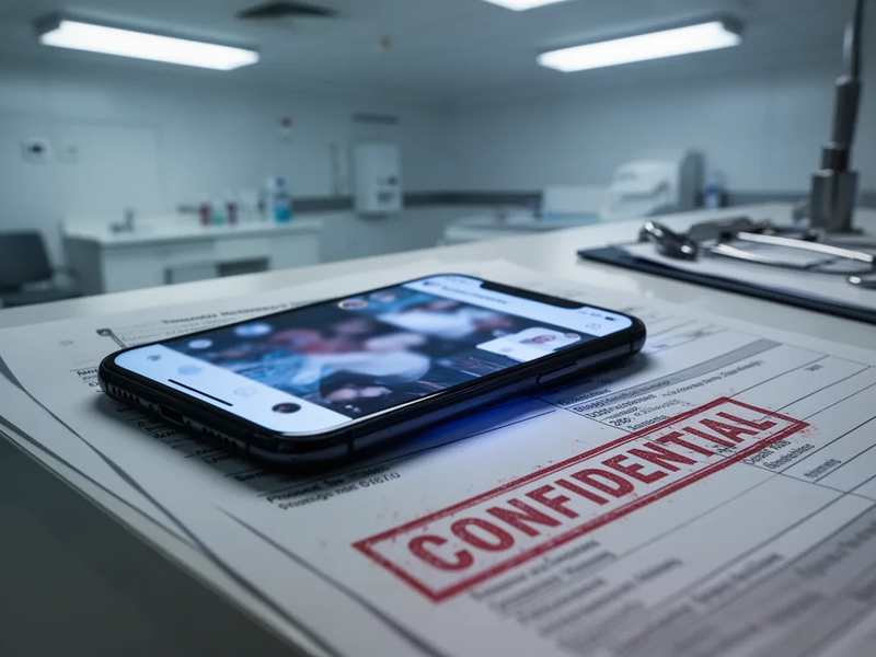 Datenschutz-Skandal: Ärzte und Pfleker gefährden Patienten auf Social Media - Foto: über boerse-global.de