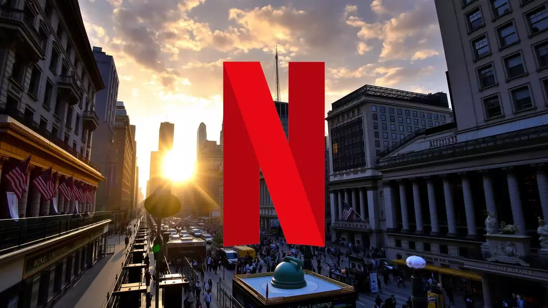 Netflix's Ad Engine Accelerates as a Founder Exits and a Bull Doubles Down Illustration mit AI erstellt übermittelt durch boerse-global.de