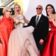 Meryl Streep (l-r), Emily Blunt, Stanley Tucci und Anne Hathaway besuchen die Weltpremiere von  «Der Teufel trägt Prada 2 in der David Geffen Hall. - Foto: Evan Agostini/Invision/AP/dpa