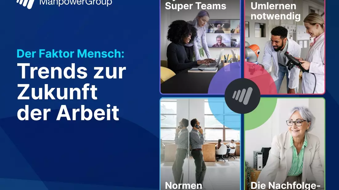 KI schürt Unsicherheit am Arbeitsmarkt / Der Faktor Mensch / ManpowerGroup Global Workforce Trendreport 2026 veröffentlicht - Bild: presseportal.de