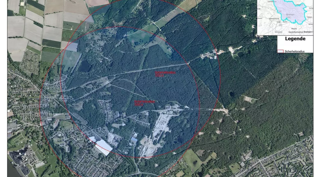 POL-HB: Nr.: 0273--Verdacht auf zwei Fliegerbomben in Farge - Evakuierung am Sonntag-- - Bild: presseportal.de