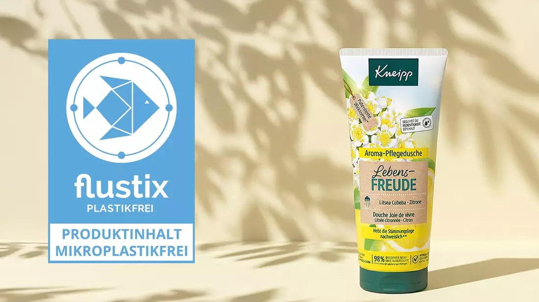 Produktinhalt mikroplastikfrei: Kneipp als erster Kosmetikhersteller für eine Kategorie-übergreifende Produkt-Range zertifiziert - Bild: presseportal.de