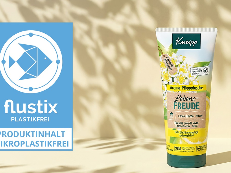 Produktinhalt mikroplastikfrei: Kneipp als erster Kosmetikhersteller für eine Kategorie-übergreifende Produkt-Range zertifiziert - Foto: presseportal.de